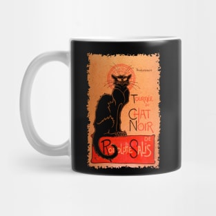 Le Chat Noir Vintage French Poster Design Mug